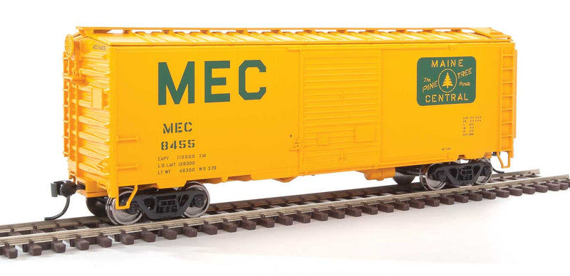 40' ACF Welded Boxcar w/8' Youngstown Door - Ready to Run -- Maine Central #8455-1