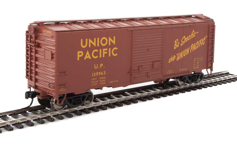 40' ACF Welded Boxcar w/8' Youngstown Door - Ready to Run -- Union Pacific(R) #125963-1