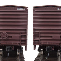 50' Waffle Side Boxcar - Ready To Run -- Norfolk Southern #407046 (Youngstown Doors)