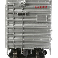 40' PS-1 Boxcar - Ready to Run -- Seaboard Air Line #25250 (silver, red; Heart of the South Logo)