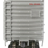 40' PS-1 Boxcar - Ready to Run -- Seaboard Air Line #25250 (silver, red; Heart of the South Logo)