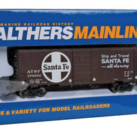 40' PS-1 Boxcar - Ready to Run -- Santa Fe #276502 (Boxcar Red; Ship & Travel, Large Circle/Cross Logo)