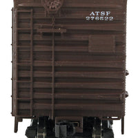 40' PS-1 Boxcar - Ready to Run -- Santa Fe #276522 (Boxcar Red; Ship & Travel, Large Circle/Cross Logo)