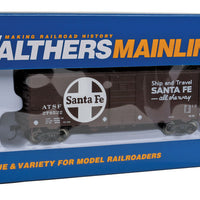 40' PS-1 Boxcar - Ready to Run -- Santa Fe #276522 (Boxcar Red; Ship & Travel, Large Circle/Cross Logo)