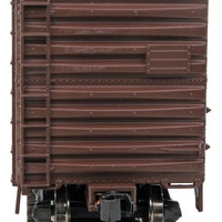 40' PS-1 Boxcar - Ready to Run -- Rock Island #25523 (Boxcar Red; Rockets Slogan, 100th Anniversary Logo)