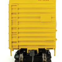 40' PS-1 Boxcar - Ready to Run -- Akron, Canton & Youngstown #3299 (yellow, red, Road of Service Slogan)