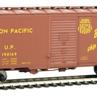 40' AAR Modified 1937 Boxcar - Ready to Run -- Union Pacific(R) #190169 (Boxcar Red, yellow; Overland, "Be Specific...")