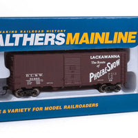 40' AAR Modified 1937 Boxcar - Ready to Run -- Delaware, Lackawanna & Western #51460 (Oxide, white; Route of Phoebe Snow)
