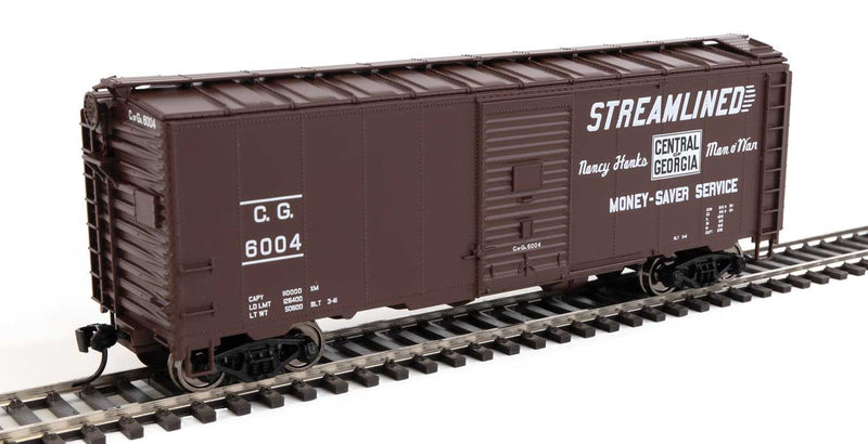 40' AAR Modified 1937 Boxcar - Ready to Run -- Central of Georgia #6004-1
