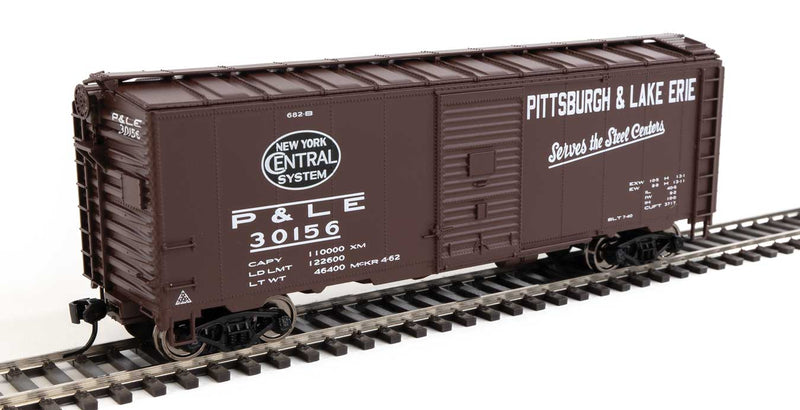 40' AAR Modified 1937 Boxcar - Ready to Run -- New York Central Pittsburgh & Lake Erie #30156-1