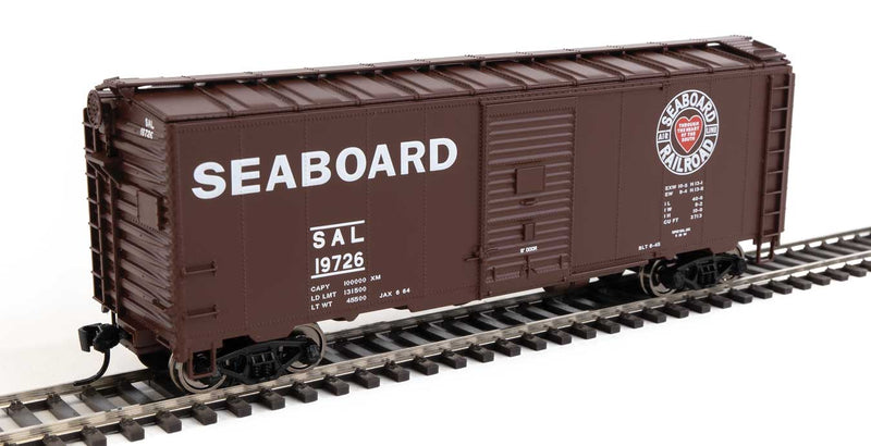 40' AAR Modified 1937 Boxcar - Ready to Run -- Seaboard Air Line #19707-1
