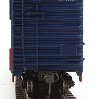 50' PC&F Insulated Boxcar - Ready to Run -- Bangor & Aroostook #6493 (State of Maine; silver, red, white, blue)