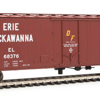 50' PC&F Insulated Boxcar - Ready to Run -- Erie-Lackawanna #68376 (Boxcar Red, white; Diamond Logo)