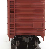50' PC&F Insulated Boxcar - Ready to Run -- Erie-Lackawanna #68376 (Boxcar Red, white; Diamond Logo)