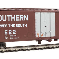 50' PC&F Insulated Boxcar - Ready to Run -- Southern Railway #522 (Boxcar Red, gray door; "...Serves the South" Slogan
