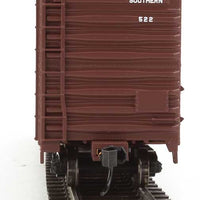 50' PC&F Insulated Boxcar - Ready to Run -- Southern Railway #522 (Boxcar Red, gray door; "...Serves the South" Slogan