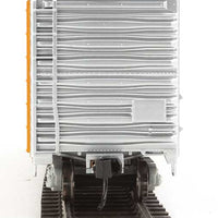 50' PC&F Insulated Boxcar - Ready to Run -- Union Pacific(R) #499002 (yellow, silver; "...The Automated Rail Way" Slog