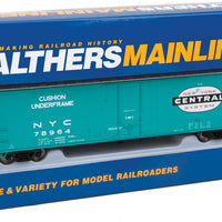 50' PC&F Insulated Boxcar - Ready to Run -- New York Central #78964 (Jade Green, silver, black; Large Cigar Band Logo)