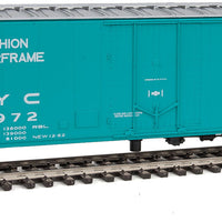 50' PC&F Insulated Boxcar - Ready to Run -- New York Central #78972 (Jade Green, silver, black; Large Cigar Band Logo)