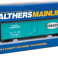 50' PC&F Insulated Boxcar - Ready to Run -- New York Central #78987 (Jade Green, silver, black; Large Cigar Band Logo)