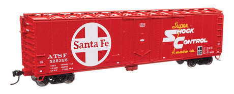 50' PC&F Insulated Boxcar - Ready to Run -- Santa Fe #525325-1