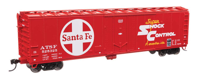 50' PC&F Insulated Boxcar - Ready to Run -- Santa Fe #525325-1