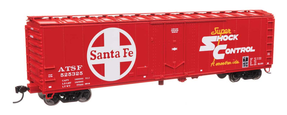 50' PC&F Insulated Boxcar - Ready to Run -- Santa Fe #525325-2