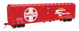 50' PC&F Insulated Boxcar - Ready to Run -- Santa Fe #525325-2