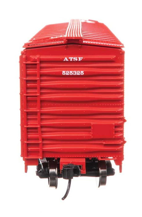 50' PC&F Insulated Boxcar - Ready to Run -- Santa Fe #525325-4