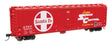 50' PC&F Insulated Boxcar - Ready to Run -- Santa Fe #525333-1