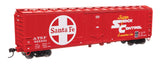 50' PC&F Insulated Boxcar - Ready to Run -- Santa Fe #525333-2