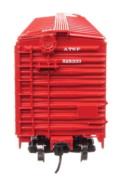 50' PC&F Insulated Boxcar - Ready to Run -- Santa Fe #525333-3