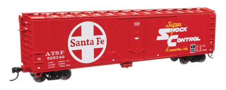 50' PC&F Insulated Boxcar - Ready to Run -- Santa Fe #525340-1