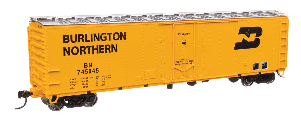50' PC&F Insulated Boxcar - Ready to Run -- Burlington Northern #745045-2