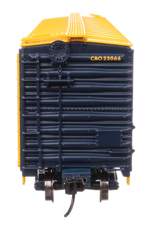 50' PC&F Insulated Boxcar - Ready to Run -- Chesapeake & Ohio #23066-3