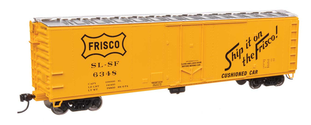 50' PC&F Insulated Boxcar - Ready to Run -- St. Louis-San Francisco #6348-1