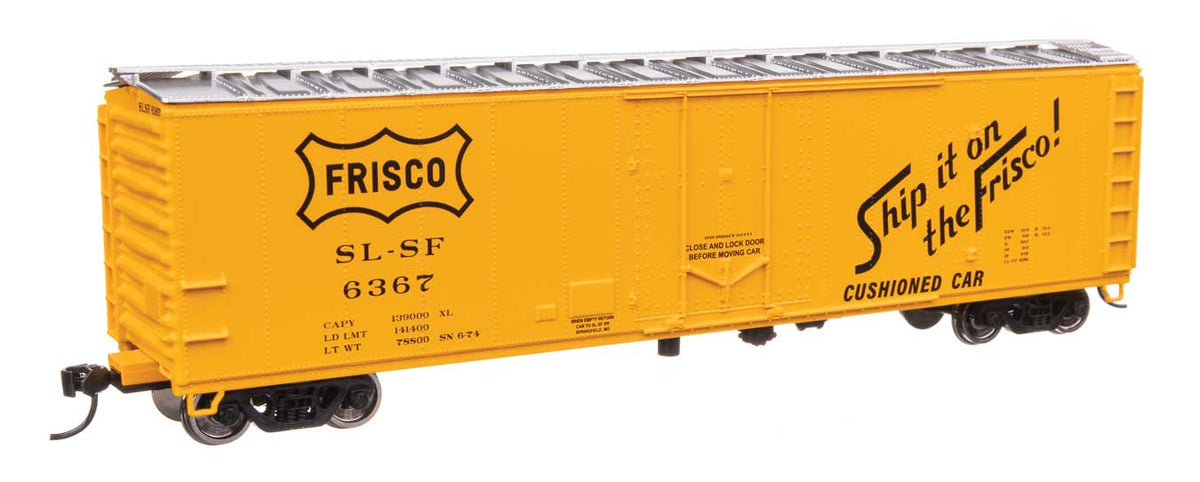 50' PC&F Insulated Boxcar - Ready to Run -- St. Louis-San Francisco #6367-2
