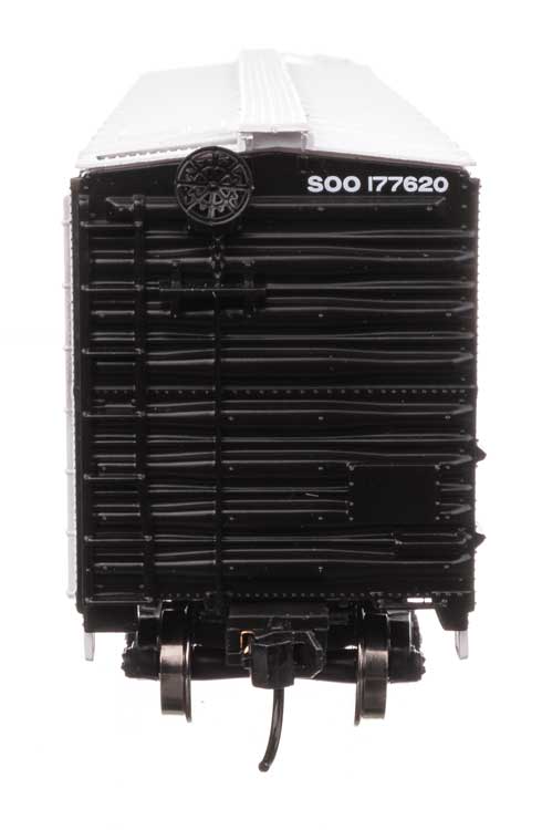 50' PC&F Insulated Boxcar - Ready to Run -- Soo Line #177620-3
