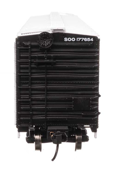 50' PC&F Insulated Boxcar - Ready to Run -- Soo Line #177654-3
