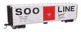 50' PC&F Insulated Boxcar - Ready to Run -- Soo Line #177670-1