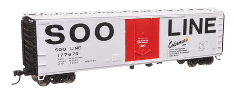 50' PC&F Insulated Boxcar - Ready to Run -- Soo Line #177670-2