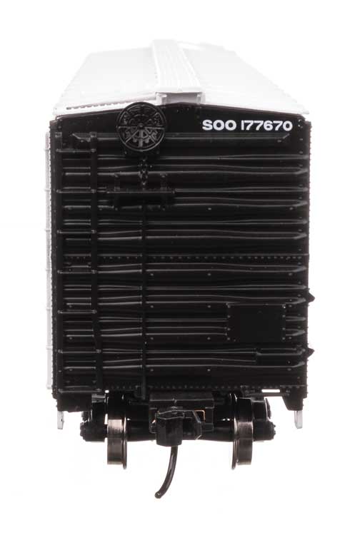 50' PC&F Insulated Boxcar - Ready to Run -- Soo Line #177670-3