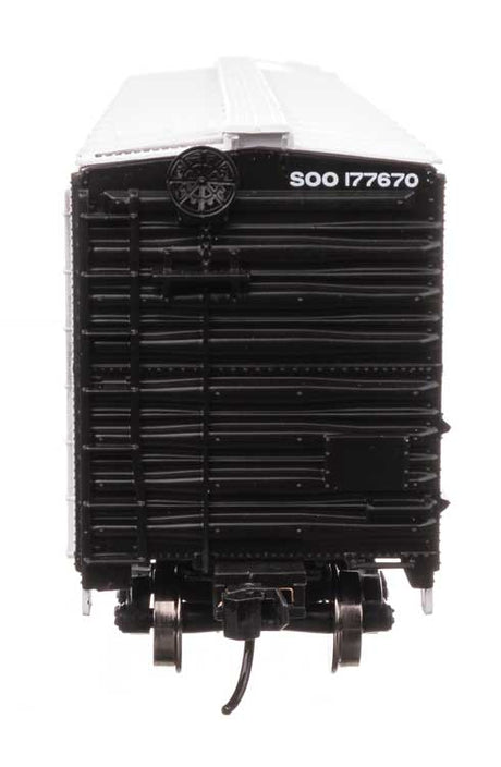 50' PC&F Insulated Boxcar - Ready to Run -- Soo Line #177670-3