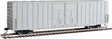 60' High Cube Plate F Boxcar - Ready to Run -- Undecorated-1