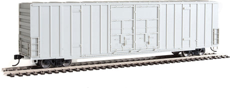 60' High Cube Plate F Boxcar - Ready to Run -- Undecorated-2