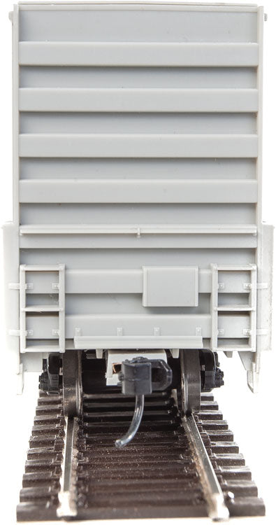 60' High Cube Plate F Boxcar - Ready to Run -- Undecorated-4