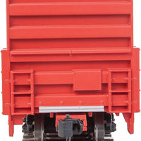60' High Cube Plate F Boxcar - Ready to Run -- Canadian Pacific #218035 (red, white; Golden Beaver Logo)