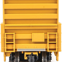 60' High Cube Plate F Boxcar - Ready to Run -- Trailer-Train TBOX #662126 (yellow, black, Red TTX Logo; Conspicuity Stripes