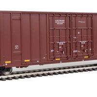 60' High-Cube Plate F Boxcar - Ready to Run -- Burlington Northern Santa Fe #761101 (Boxcar Red, Circle Logo)