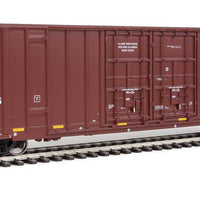 60' High-Cube Plate F Boxcar - Ready to Run -- Burlington Northern Santa Fe #761386 (Boxcar Red, Circle Logo)
